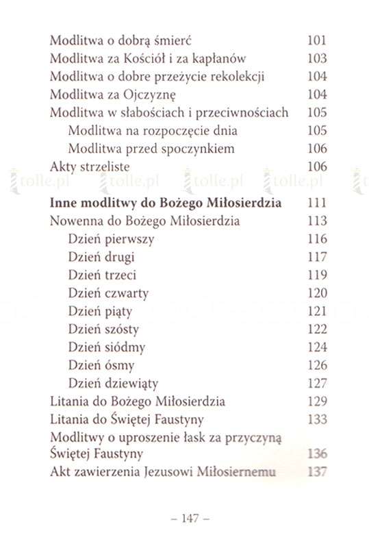 Modlitewnik do Miłosierdzia Bożego. Jezu, ufam Tobie - Klub Książki Tolle.pl