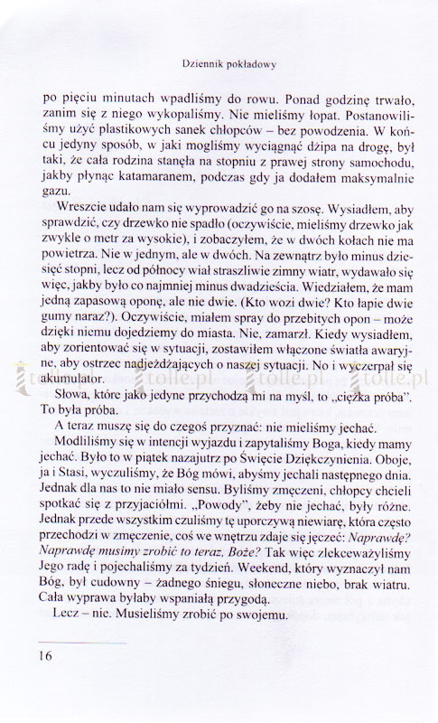 Dziennik pokładowy - Klub Książki Tolle.pl