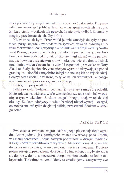 Dzikie serce. Tęsknoty męskiej duszy. Seria: Psychologia i wiara - Klub Książki Tolle.pl