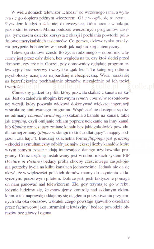 Fast food dla mózgu, czyli telewizja i okolice. Seria: Media i edukacja - Klub Książki Tolle.pl