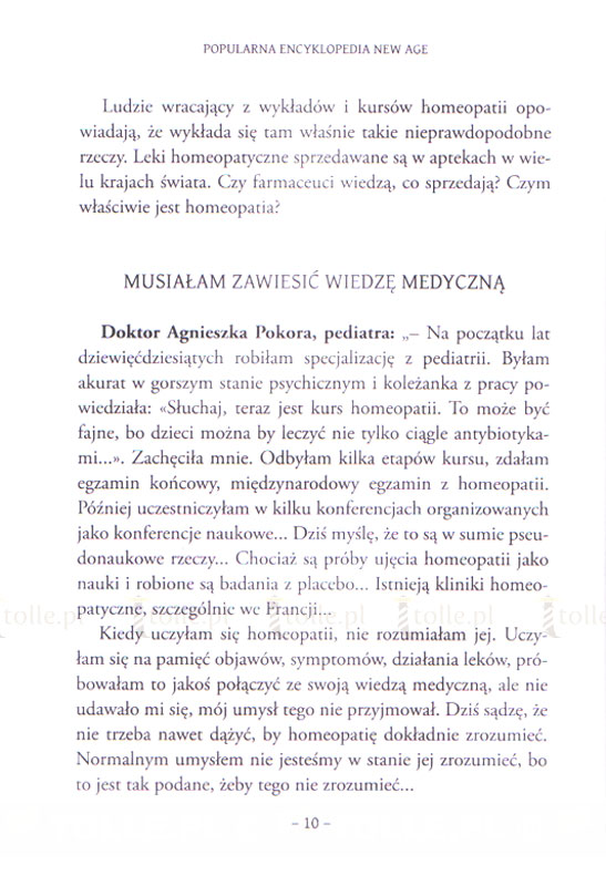 Homeopatia - Klub Książki Tolle.pl