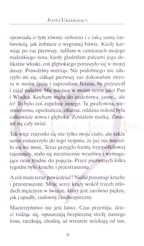 Jesteś urzekająca. Hymn o matczynym sercu - Klub Książki Tolle.pl