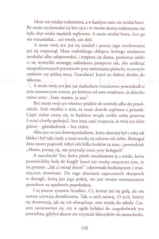 Ile znaczy mama. Trwały ślad, który matka zostawia w życiu chłopca - Klub Książki Tolle.pl