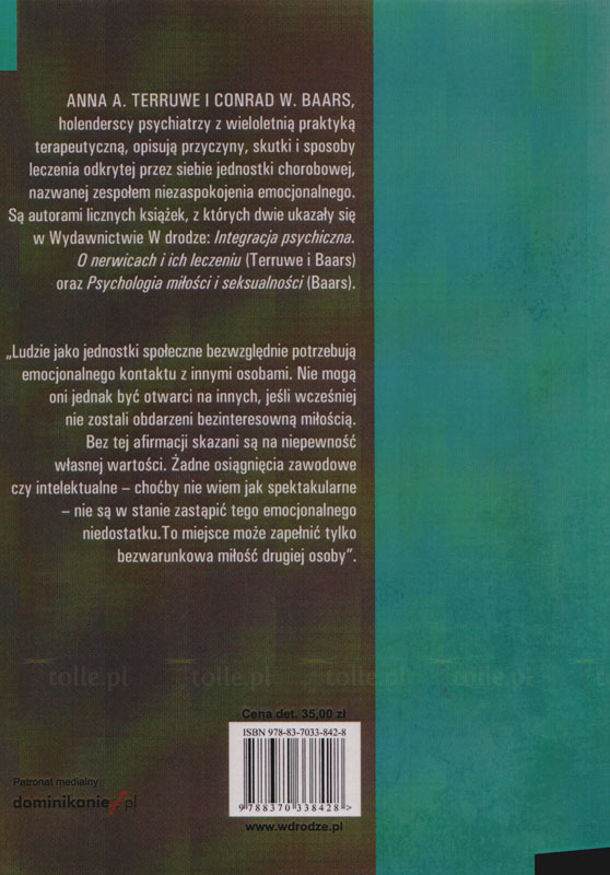 Integracja emocjonalna. Jak uwierzyć, że jesteś kochany i potrafisz kochać. Seria: Psychologia i wiara - Klub Książki Tolle.pl