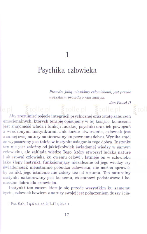 Integracja psychiczna. O nerwicach i ich leczeniu. Seria: Psychologia i wiara - Klub Książki Tolle.pl