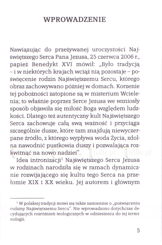 Intronizacja Najświętszego Serca Jezusa w rodzinie - Klub Książki Tolle.pl
