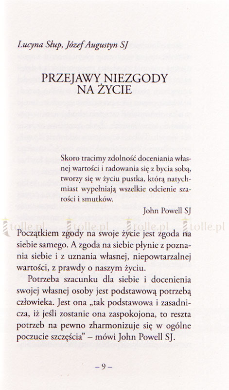 Jak zgadzać się na własne życie - Klub Książki Tolle.pl