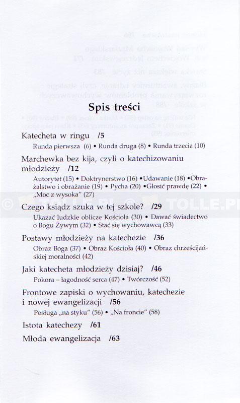 Katecheta w ringu - Klub Książki Tolle.pl