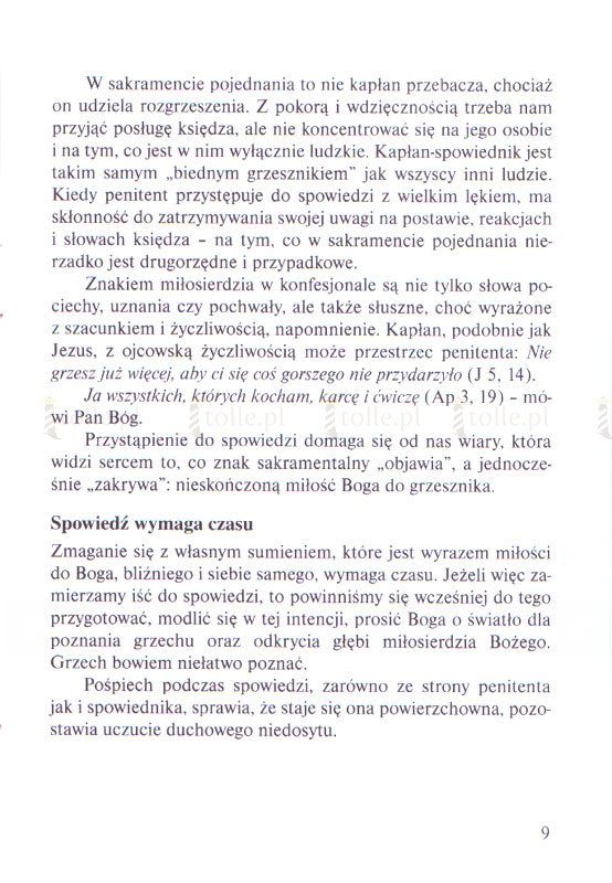 Kiedy serce nas oskarża. Przygotowanie do sakramentu pojednania - Klub Książki Tolle.pl