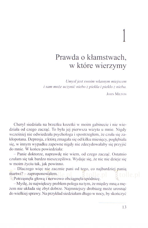 Kłamstwa, w które wierzymy. Seria: Psychologia i wiara - Klub Książki Tolle.pl