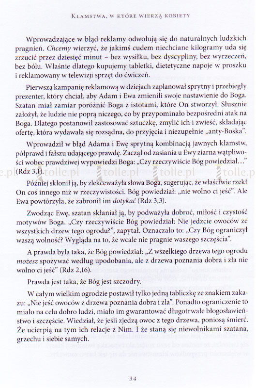 Kłamstwa, w które wierzą kobiety oraz prawda, która daje im wolność - Klub Książki Tolle.pl