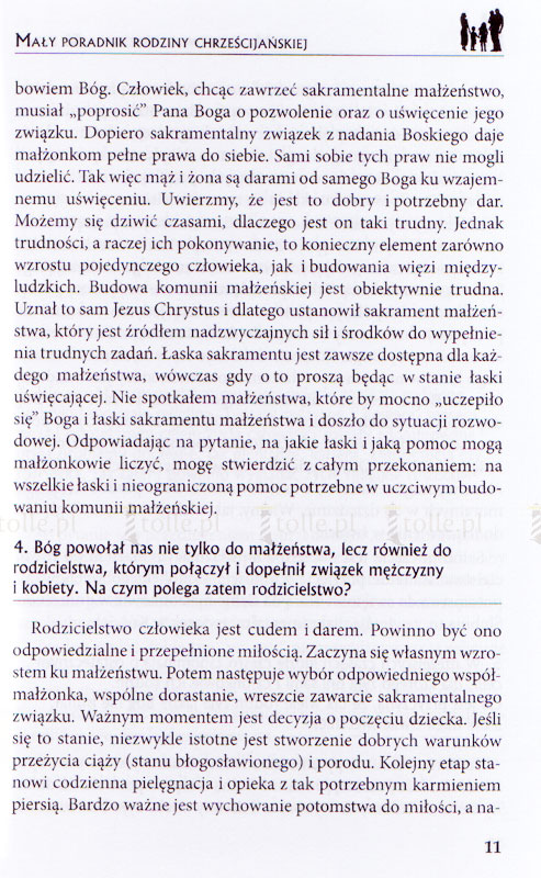 Małżeństwo i rodzina. 50 pytań - Klub Książki Tolle.pl