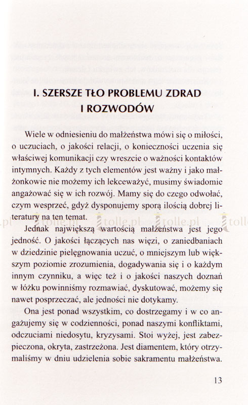 Małżeństwo na krawędzi - jak ustrzec się zdrady i rozwodu - Klub Książki Tolle.pl