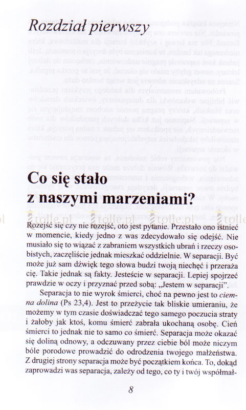 Małżeństwo w separacji - Klub Książki Tolle.pl