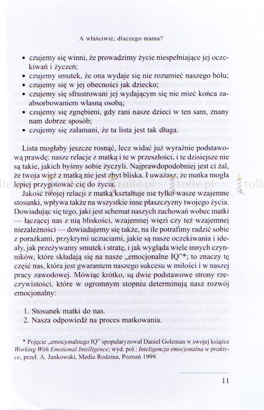 Mamo, to moje życie. Seria: Psychologia i wiara - Klub Książki Tolle.pl