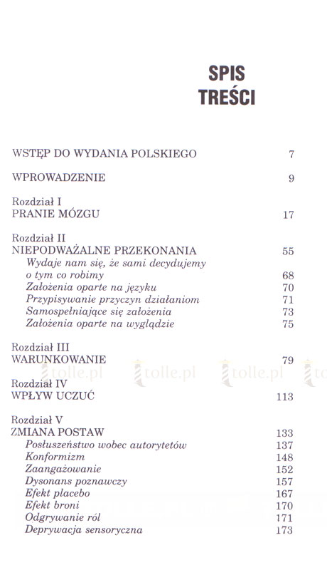 Manipulowanie umysłem - Klub Książki Tolle.pl