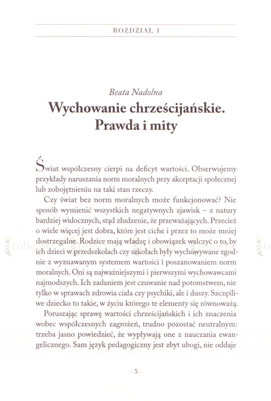 Miłość i autorytet. Jak wychowywać dzieci po chrześcijańsku i ustrzec je przed zagrożeniami - Klub Książki Tolle.pl