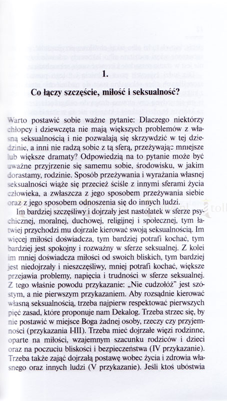 Młodzi w poszukiwaniu szczęścia. Szczęście. Miłość. Seksualność - Klub Książki Tolle.pl