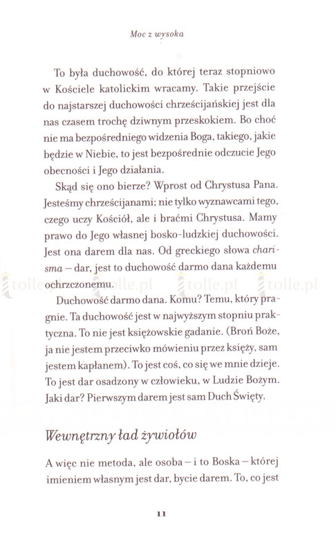 Moc z wysoka. Opowieść o Duchu Świętym - Klub Książki Tolle.pl