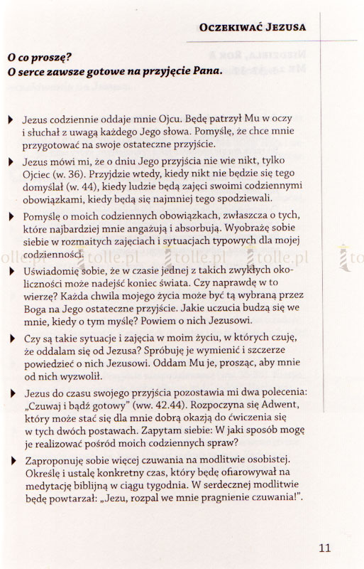 Modlitwa Ewangelią na każdy dzień. Tom 1. Wprowadzenia do modlitwy Słowem na wszystkie dni roku liturgicznego - Klub Książki Tolle.pl