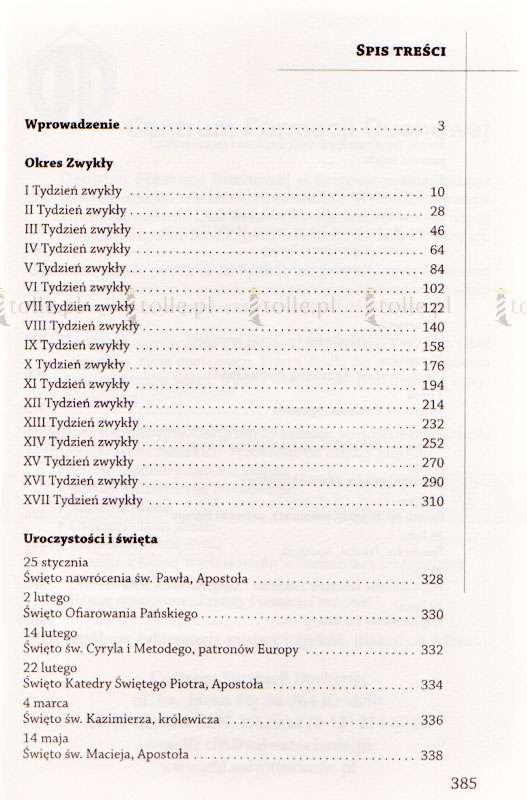 Modlitwa Ewangelią na każdy dzień. Tom 3. Okres Zwykły (tygodnie I-XVII) - Klub Książki Tolle.pl