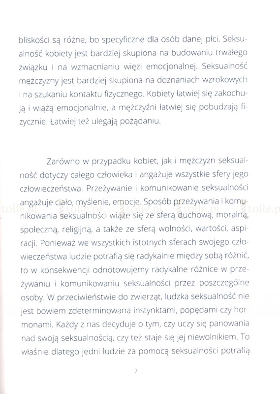 Seksualność. Na usługach Miłości. Seria: Ja, człowiek - Klub Książki Tolle.pl