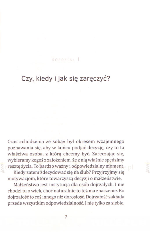 Narzeczeństwo czyli sztuka przygotowania się do małżeństwa - Klub Książki Tolle.pl