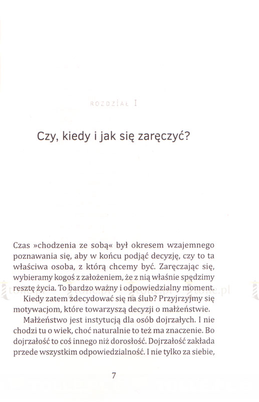 Narzeczeństwo czyli sztuka przygotowania się do małżeństwa - Klub Książki Tolle.pl