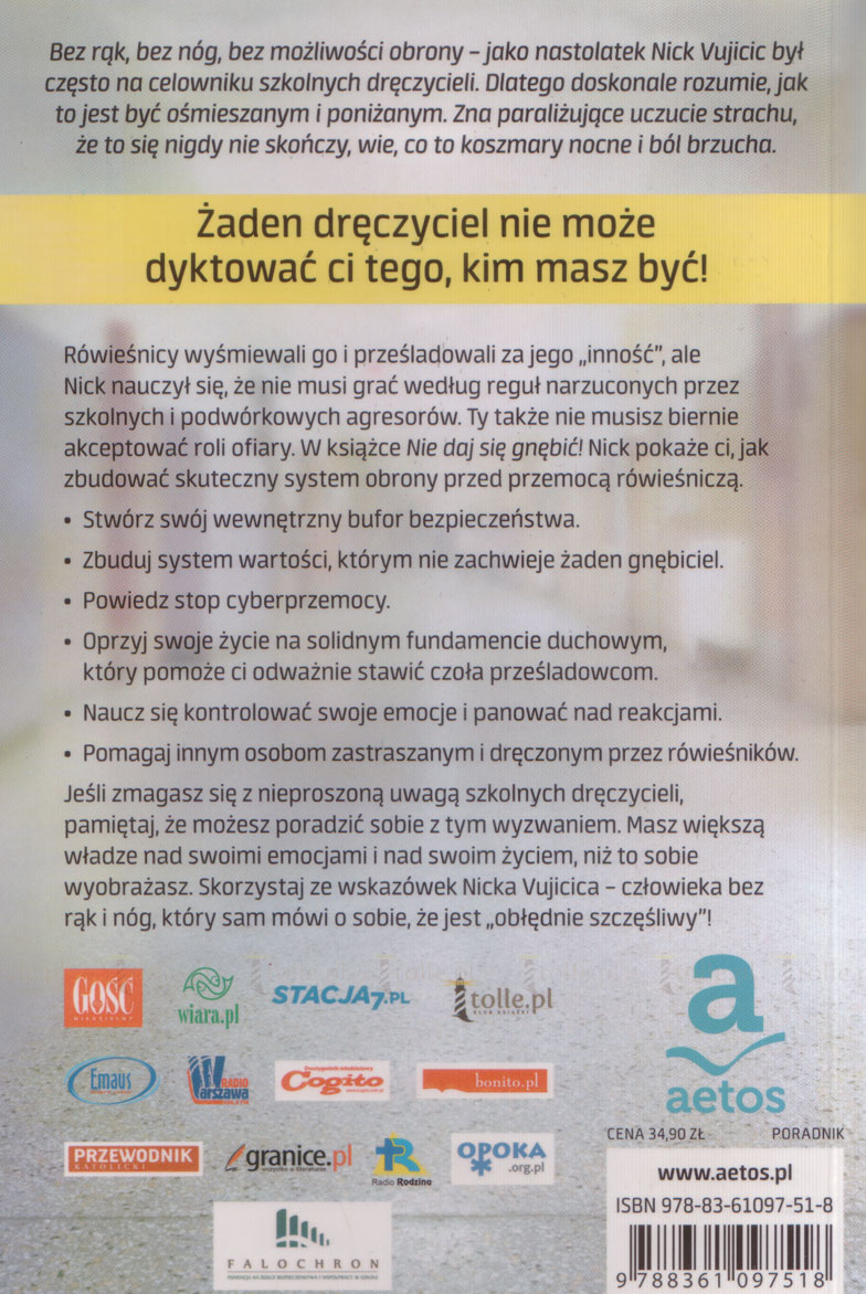 Nie daj się gnębić! Jak bronić się przed poniżaniem, zastraszaniem, dręczeniem i innymi formami przemocy rówieśniczej - Klub Książki Tolle.pl