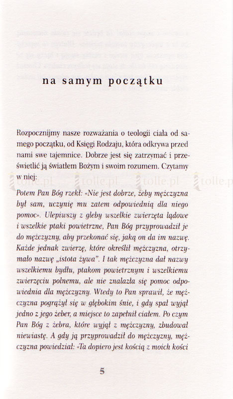 Najkrócej o... darze i teologii ciała - Klub Książki Tolle.pl