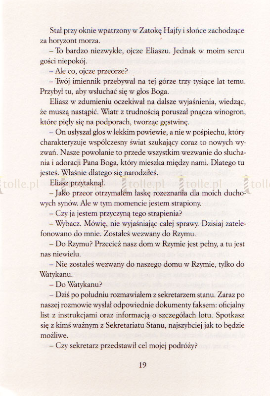 Ojciec Eliasz. Czas Apokalipsy - Klub Książki Tolle.pl