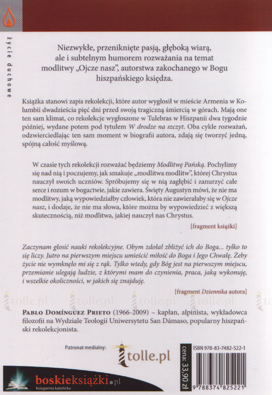 Ojcze nasz. Rekolekcje z Modlitwą Pańską - Klub Książki Tolle.pl