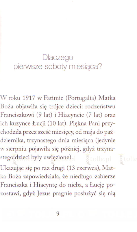 Pierwsze soboty miesiąca z błogosławionym Janem Pawłem II - Klub Książki Tolle.pl