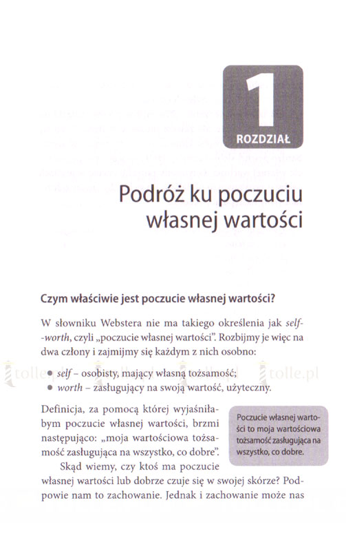 Poczucie własnej wartości. Jak pokochać siebie - Klub Książki Tolle.pl