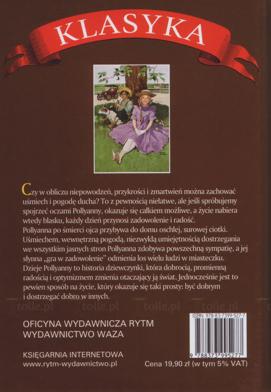 Pollyanna - Klub Książki Tolle.pl