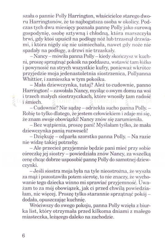 Pollyanna - Klub Książki Tolle.pl