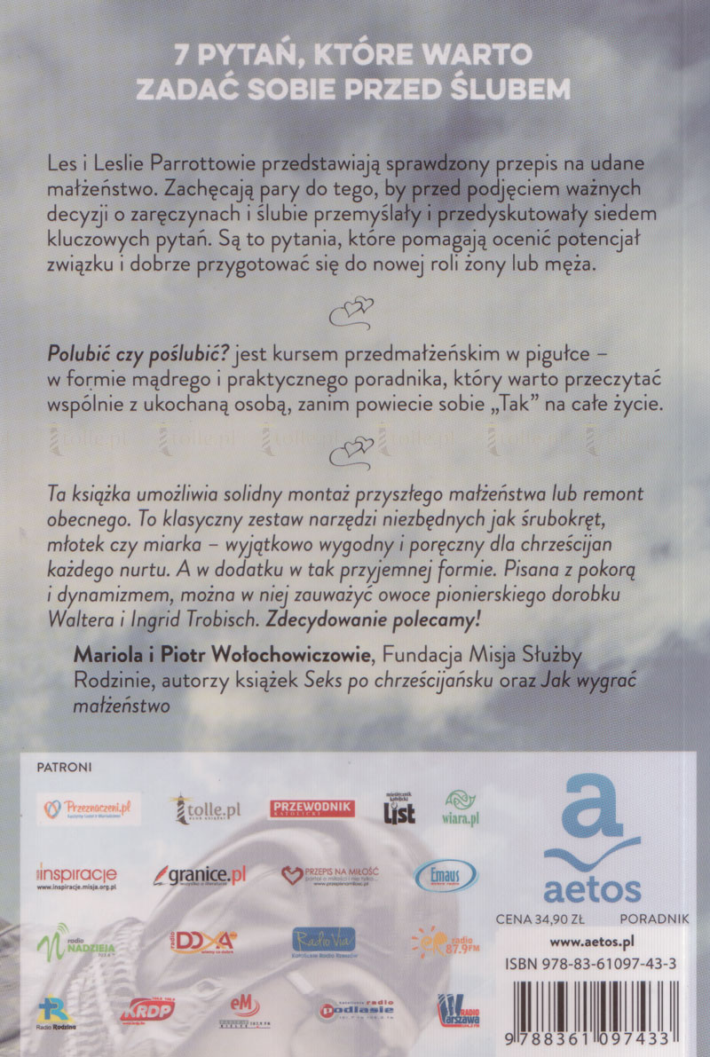 Polubić czy poślubić? 7 pytań, które warto zadać sobie przed ślubem - Klub Książki Tolle.pl