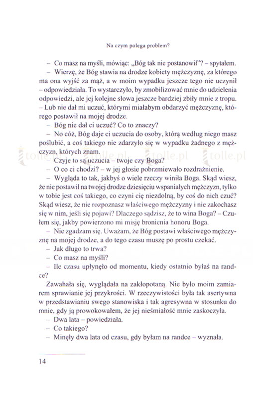 Poszukiwana, poszukiwany. Poradnik dla singli. Seria: Psychologia i wiara - Klub Książki Tolle.pl
