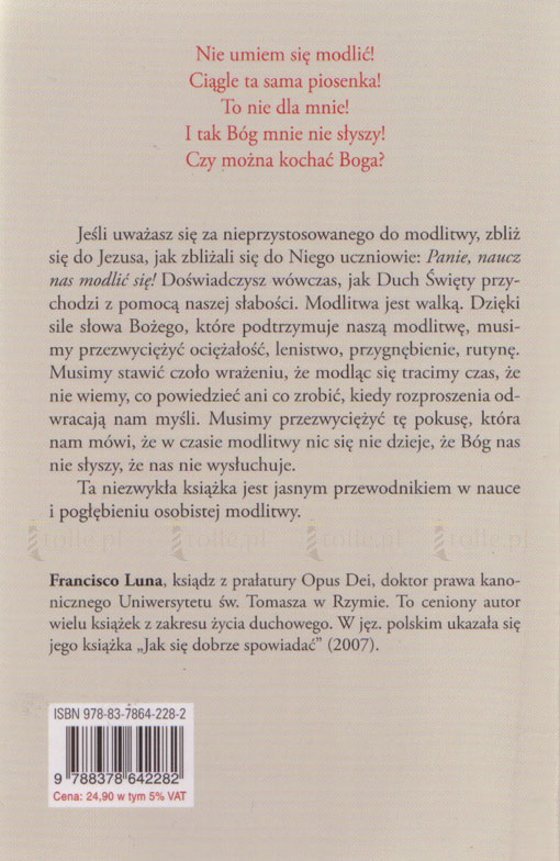 Przewodnik dla tych którzy nie lubią się modlić - Klub Książki Tolle.pl