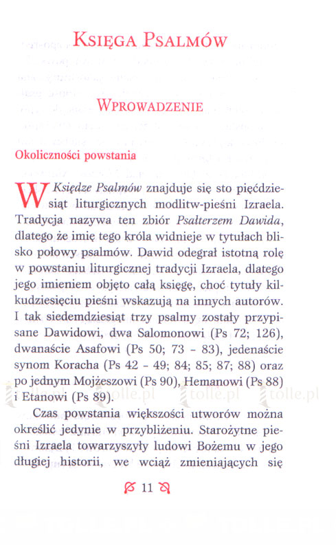 Księga Psalmów - Klub Książki Tolle.pl