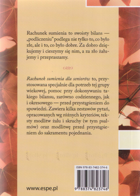 Rachunek sumienia dla seniorów - Klub Książki Tolle.pl