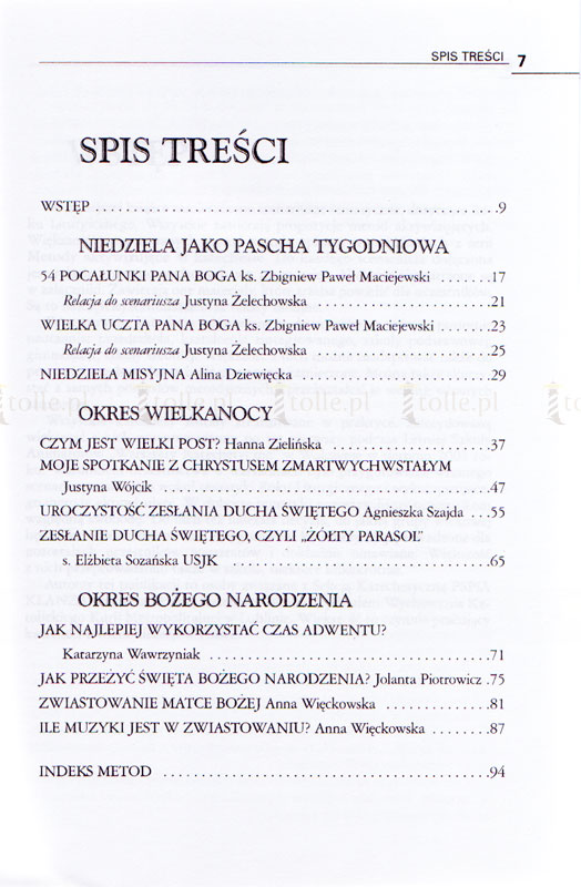 Rok liturgiczny cz.1. Scenariusze katechez z wykorzystaniem metod aktywizujących - Klub Książki Tolle.pl