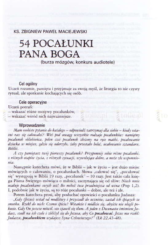 Rok liturgiczny cz.1. Scenariusze katechez z wykorzystaniem metod aktywizujących - Klub Książki Tolle.pl