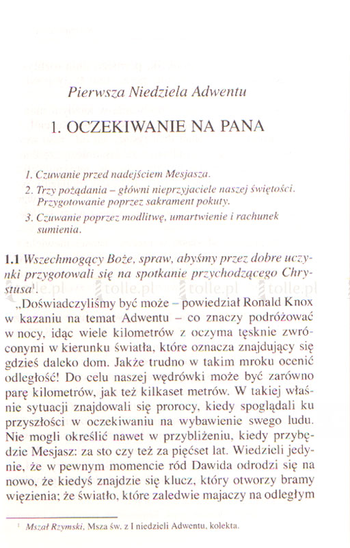 Rozmowy z Bogiem. Tom I: Adwent i Boże Narodzenie  - Klub Książki Tolle.pl