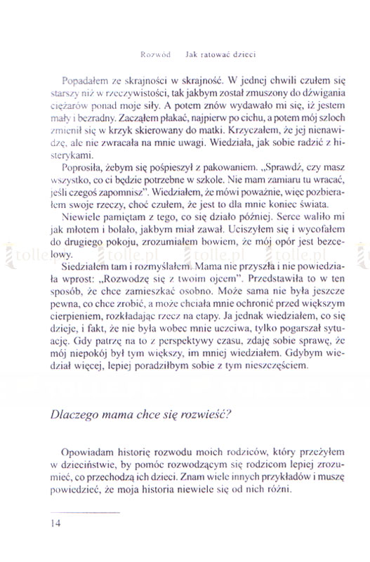 Rozwód. Jak ratować dzieci. Seria: Psychologia i wiara - Klub Książki Tolle.pl