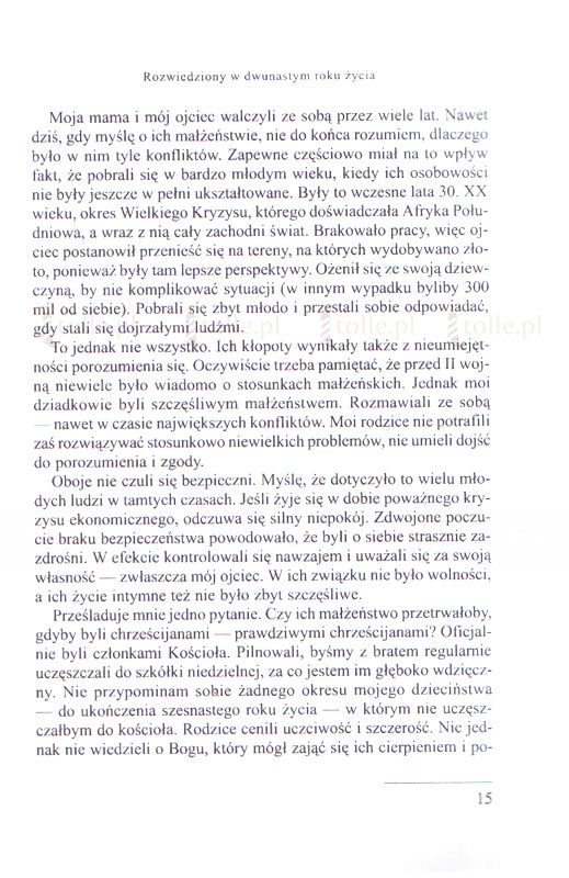 Rozwód. Jak ratować dzieci. Seria: Psychologia i wiara - Klub Książki Tolle.pl