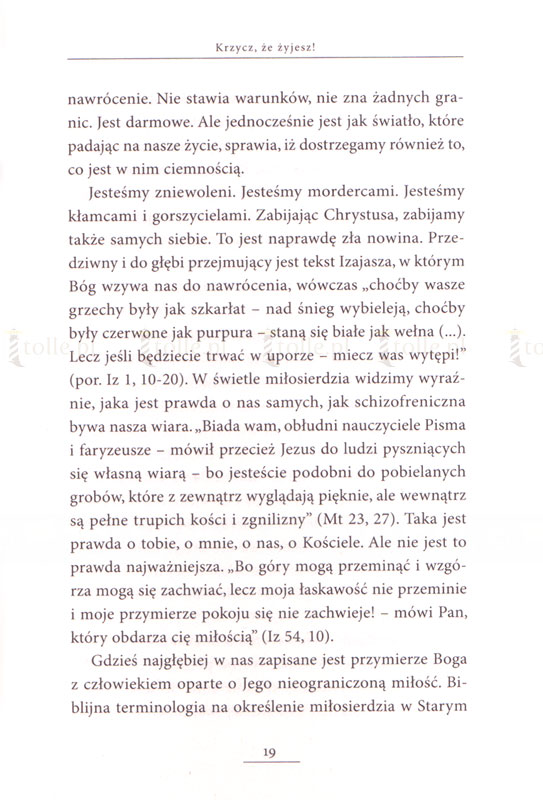 Skandal miłosierdzia. Rozważania dla każdego - Klub Książki Tolle.pl