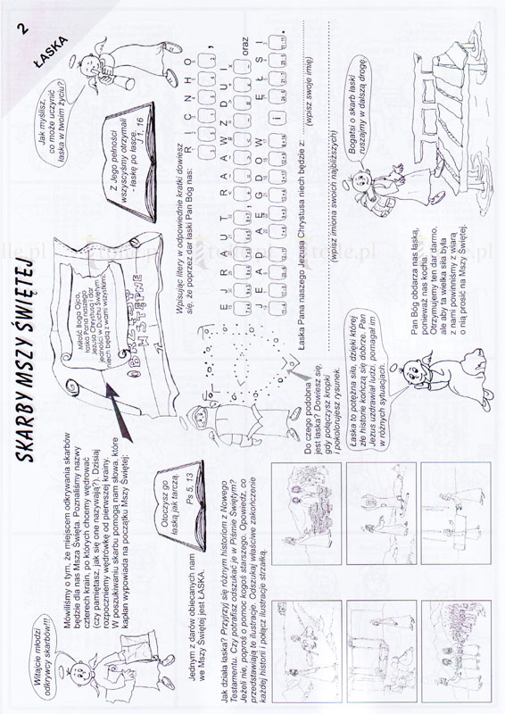 Skarby Mszy Świętej. Zeszyt dziecka - Klub Książki Tolle.pl