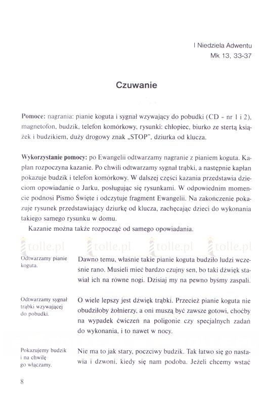 Słowa Jezusa prowadzą do nieba. Kazania dla dzieci. Rok B (+ CD) - Klub Książki Tolle.pl