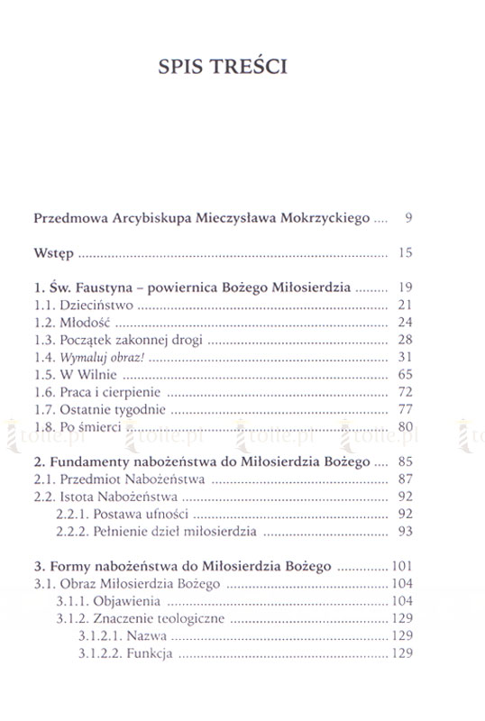 Święta Faustyna i Miłosierdzie Boże - Klub Książki Tolle.pl